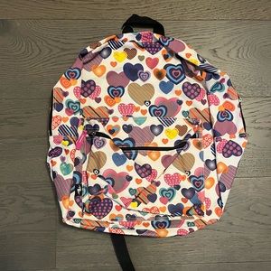 Kids heart backpack 15” x 18”